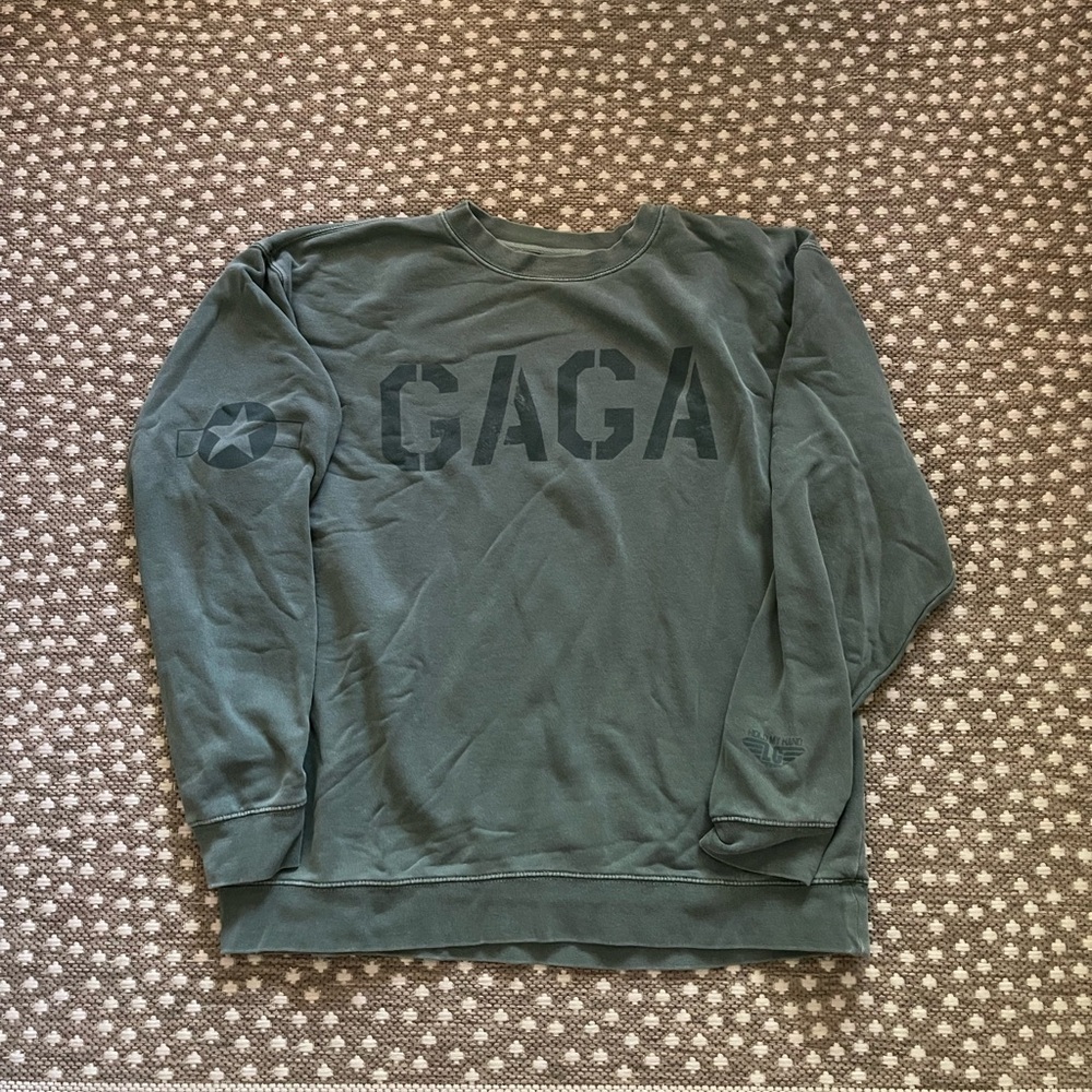 Lady Gaga Merch top gun maverick crew neck XL sweatshirt